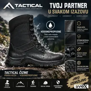 Čizma TACTICAL EXENA made in ITALY