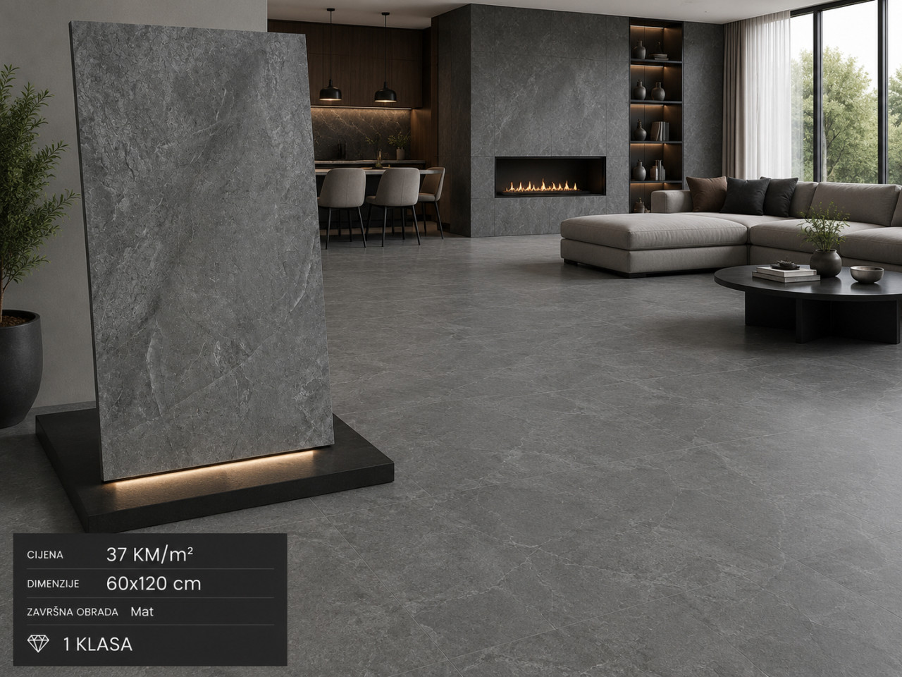 Keramika 60x120,60x60 za vani unutra velika ponuda