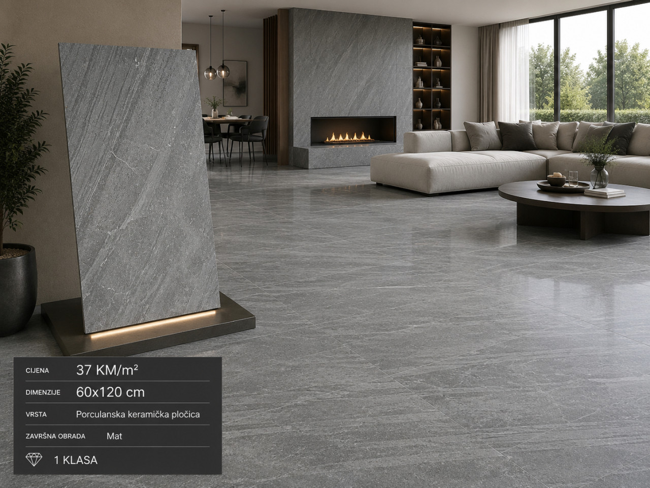 Keramika 60x120,60x60 za vani unutra velika ponuda