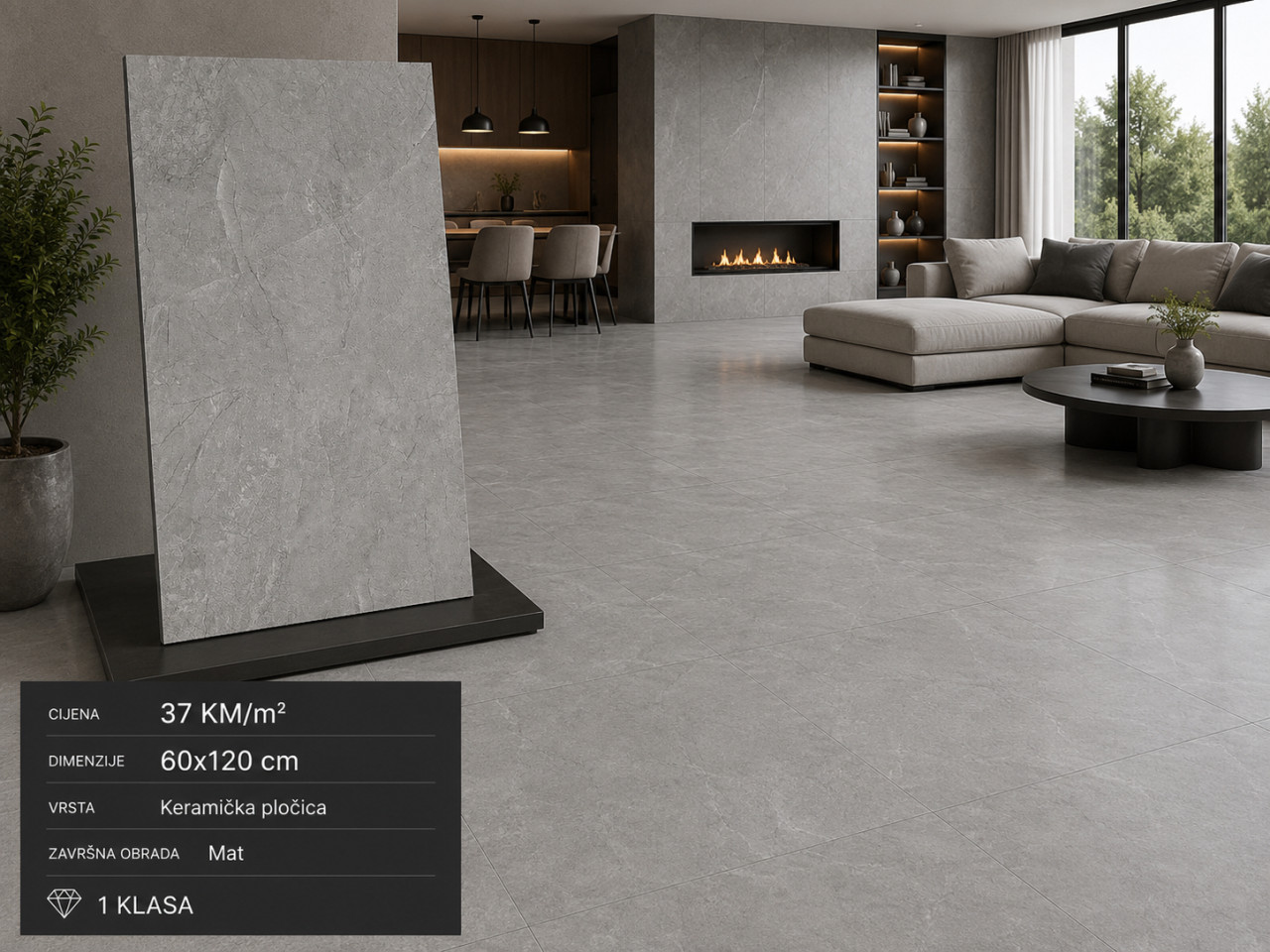 Keramika 60x120,60x60 za vani unutra velika ponuda