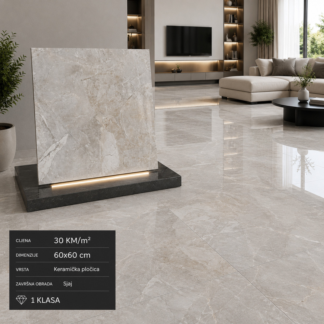 Keramika 60x120,60x60 za vani unutra velika ponuda