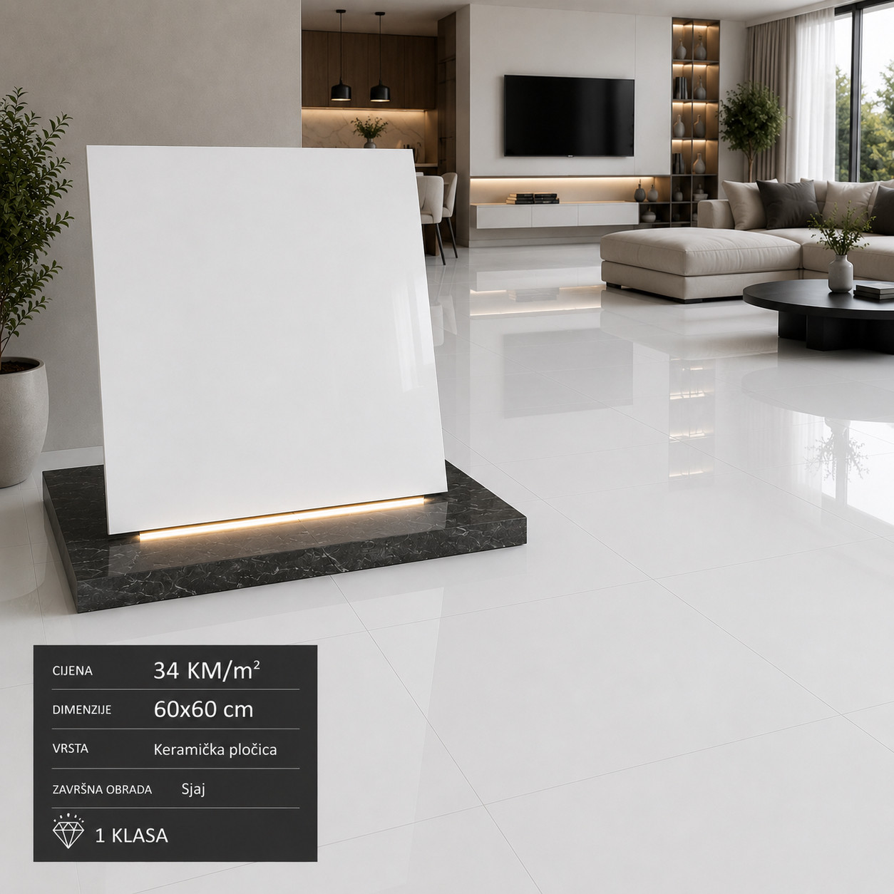 Keramika 60x120,60x60 za vani unutra velika ponuda