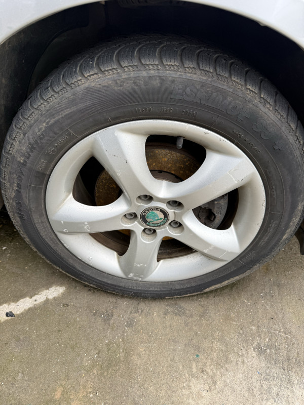 ALUMINIJSKE ALU FELNE FELGE 5X100 15 FABIA ROOMSTER