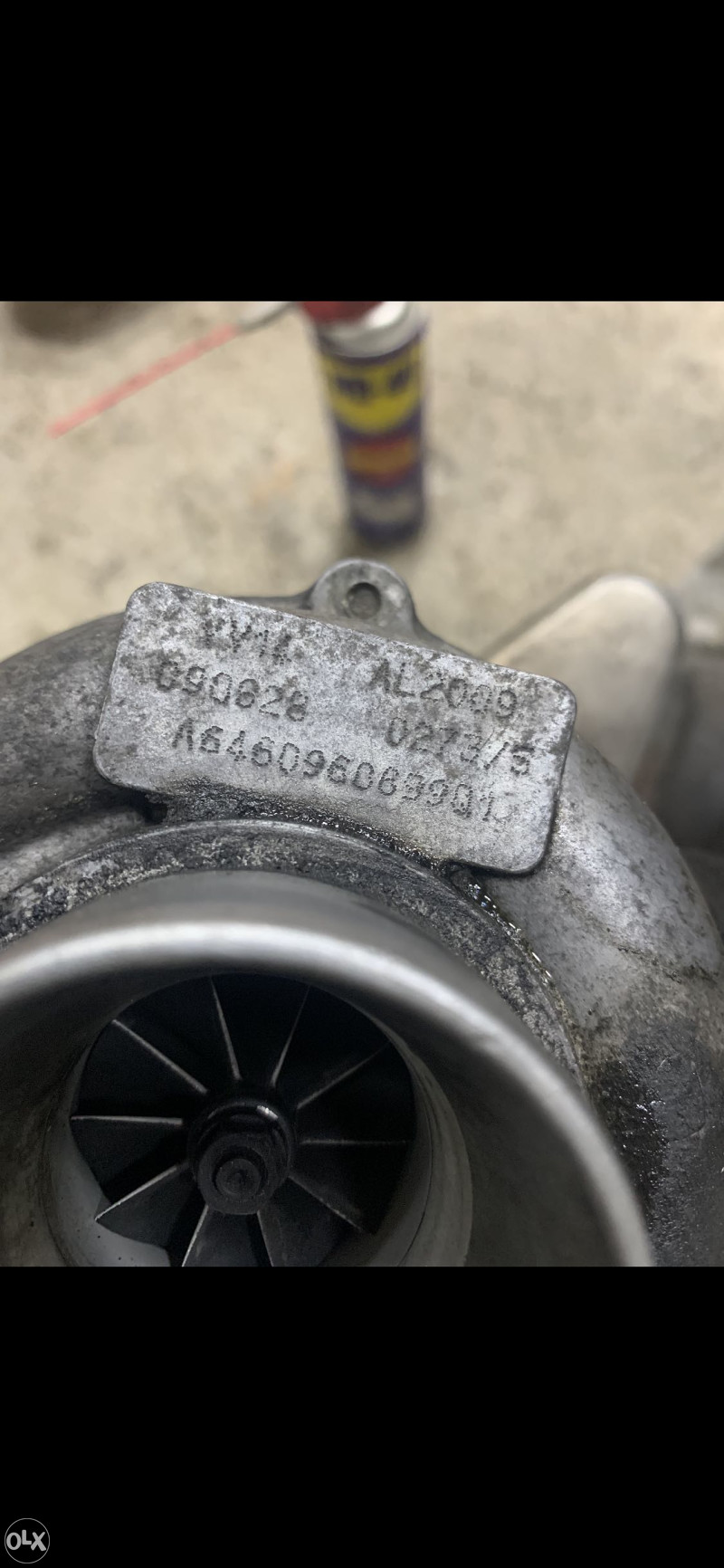 TURBINA MERCEDES VITO W639 2.2 CDI 115 CDI 110 KW A646