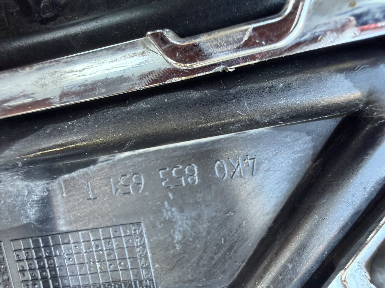 MASKA AUDI A6 4K C8 FACE LIFT S LINE 4K0853651T