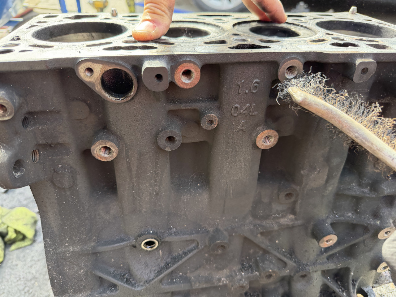 MOTOR CXX GOLF 7 VII SKODA 1.6 TDI 81KW BLOK RADILICA