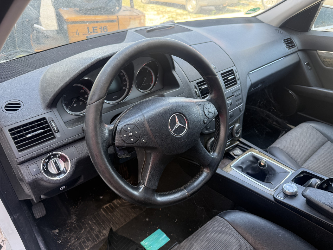 INSTRUMENT TABLA JASTUK SET AIRBAG AIR BAG MERCEDES C W204