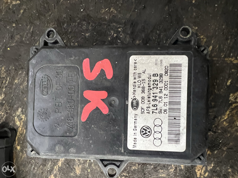 ELEKTRONIKA FARA BALAST Q7 PORSCHE GOLF 7L6941329B