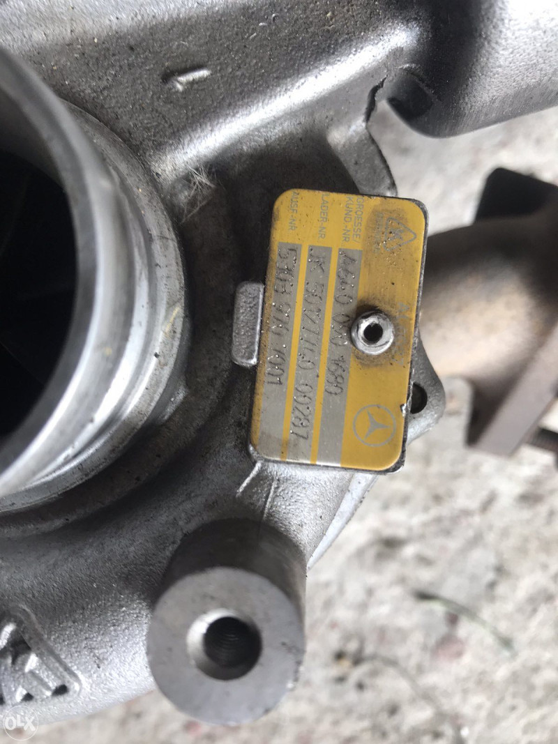 TURBINA MERCEDES CDI W245 W169 A KLASSA B