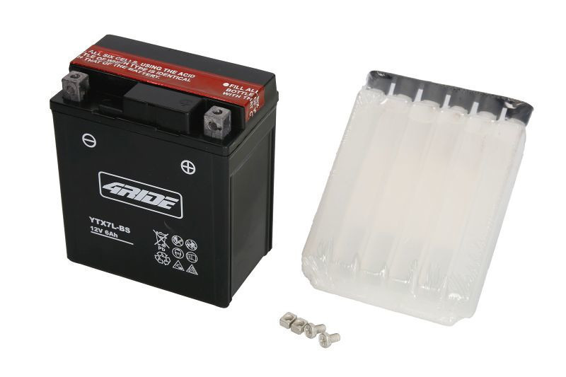 AKUMULATOR BATERIJA ZA MOTOR MOTOCIKLE SKUTER 6 Ah 12V