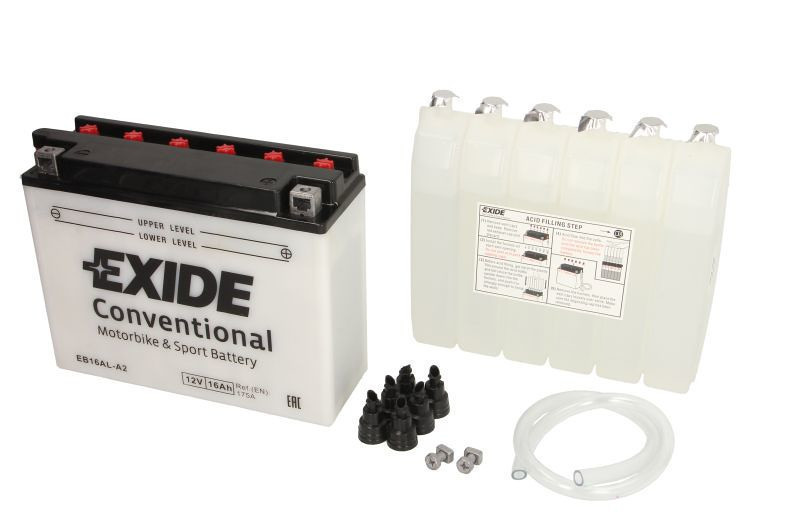 AKUMULATOR BATERIJA ZA MOTOR MOTOCIKLE SKUTER 12V 16 Ah