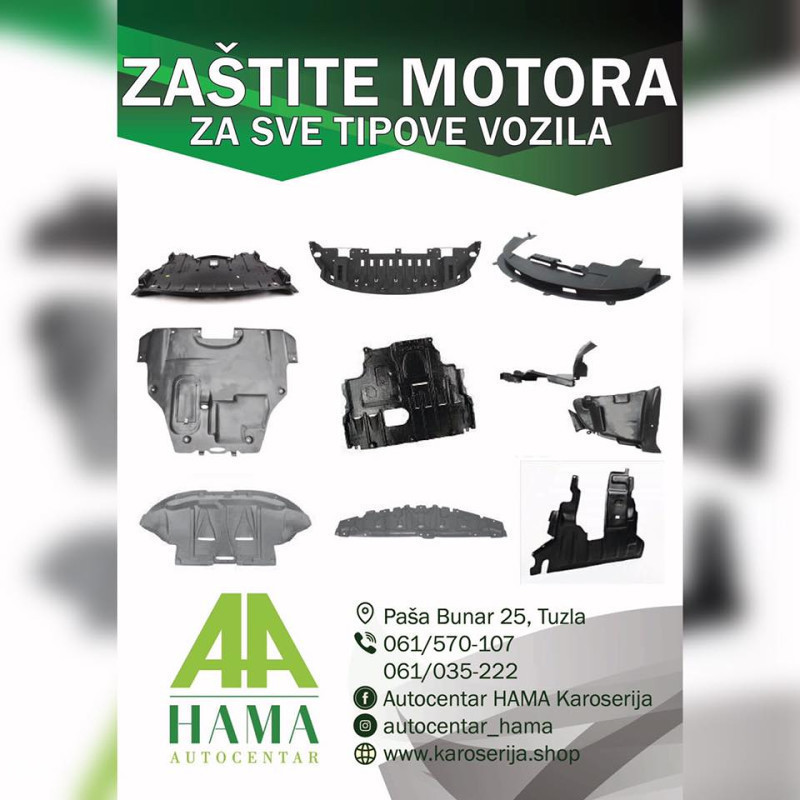 ZATITA MOTORA USPLEH VW TOURAN T4 T5 F