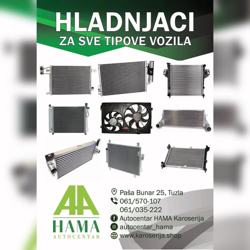 NOVI KAROSERIJSKI DIJELOVI AKCIJA  DO 50 % TUZLA