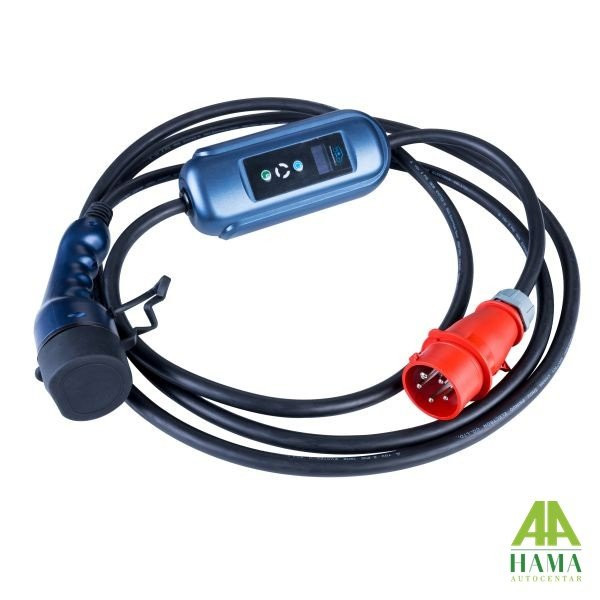 Punjač električnih vozila  faza: 3, 11kW, boja: crna/plava