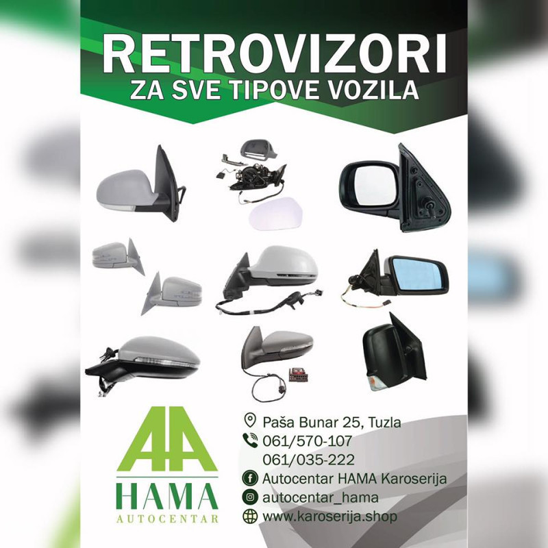NOVI KAROSERIJSKI DIJELOVI AKCIJA  DO 50 % TUZLA