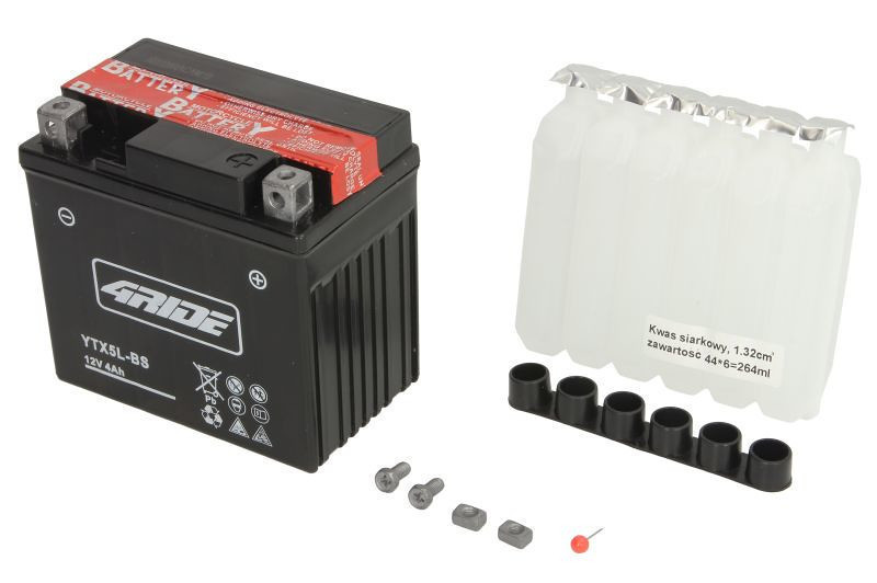 AKUMULATOR BATERIJA ZA MOTOR MOTOCIKLE SKUTER 12V 4 Ah