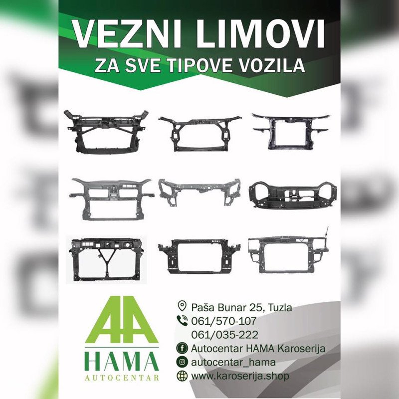 VEZNI LIM PRSA CITROEN BERLINGO C1 C2 C3 C4 C5 JUMPER X