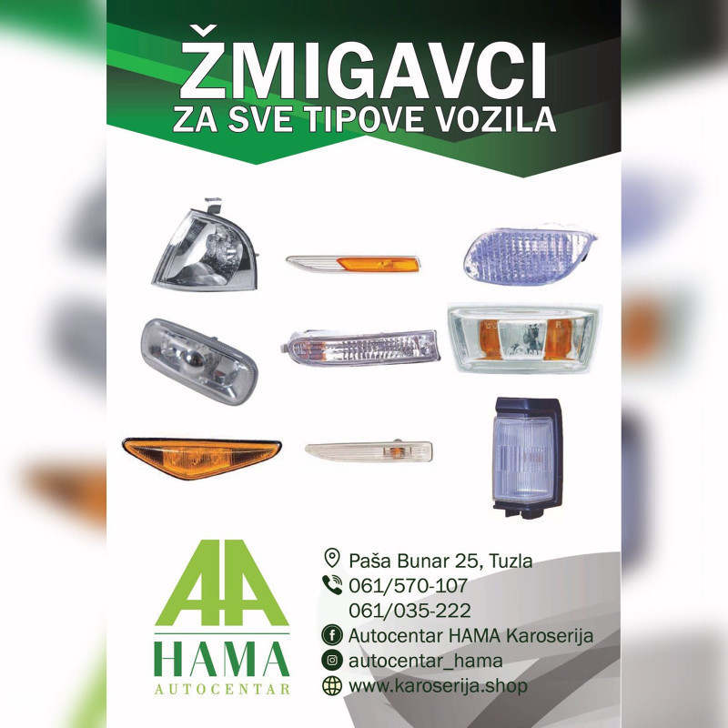 NOVI KAROSERIJSKI DIJELOVI ZA SVE VRSTE AUTOMOBILA