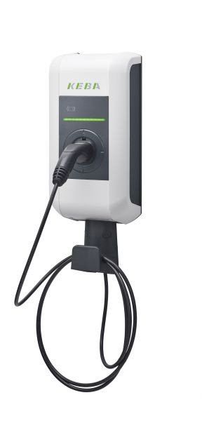 Punjač električnih vozila  11kW, boja: bijela/siva, kabel tip 2