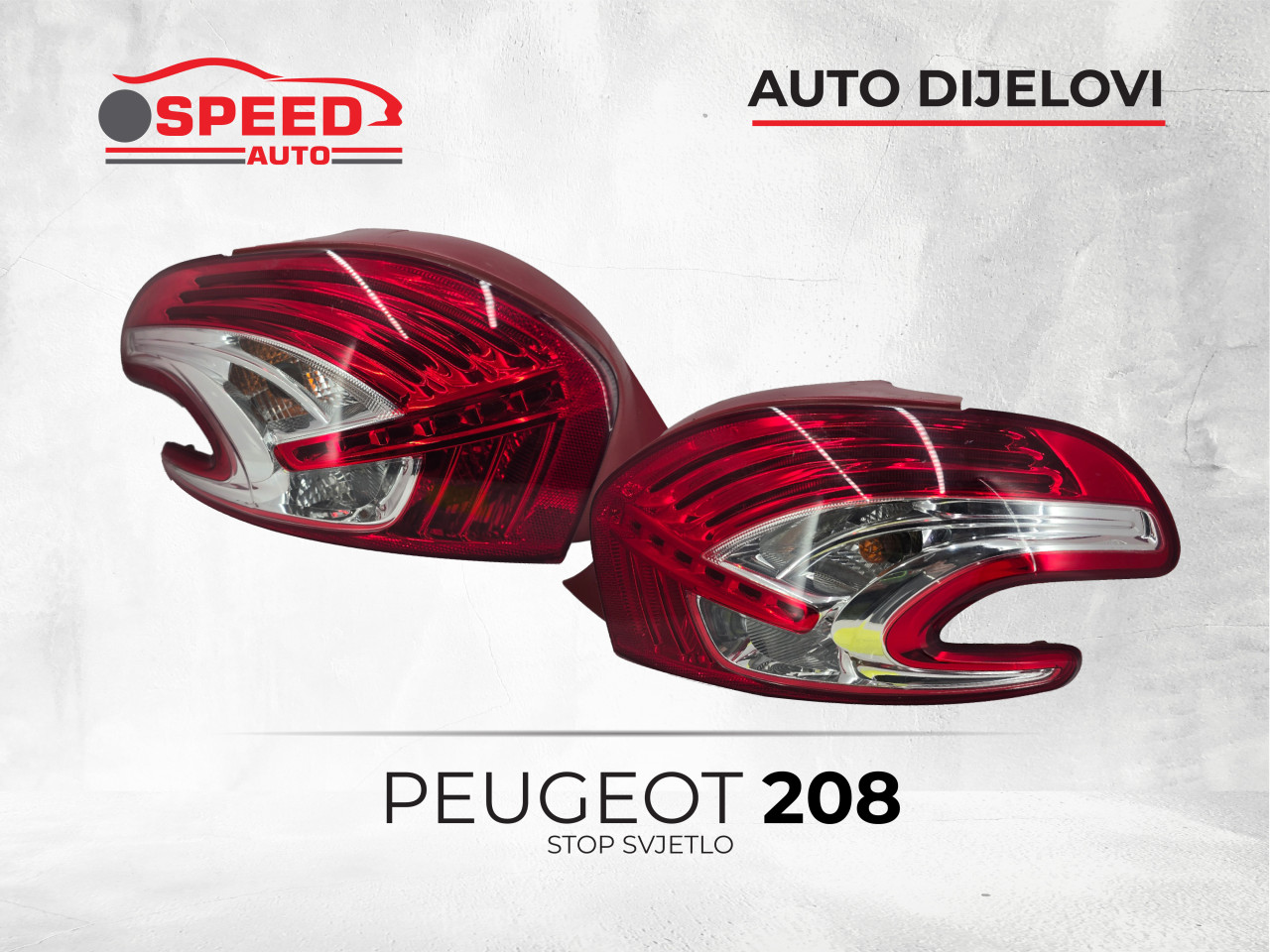 STOP SVJETLO PEUGEOT 208 L/OEM:9672628280  D/OEM:9672628380