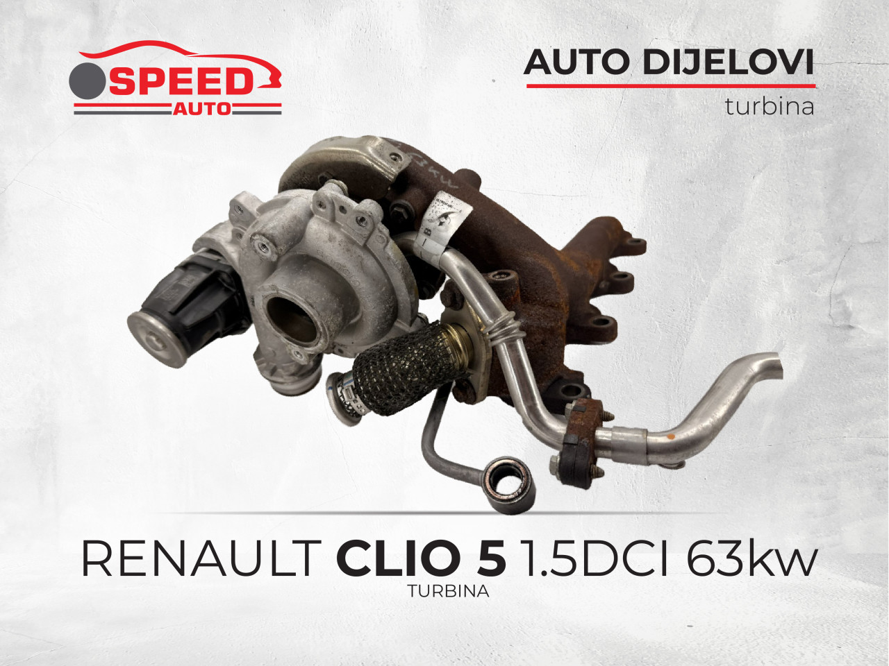TURBINA RENAULT CLIO 5 1.5DCI 63kw