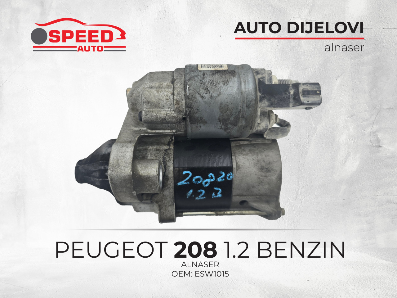 ALNASER PEUGEOT 208 1.2 BENZIN OEM: ESW1015