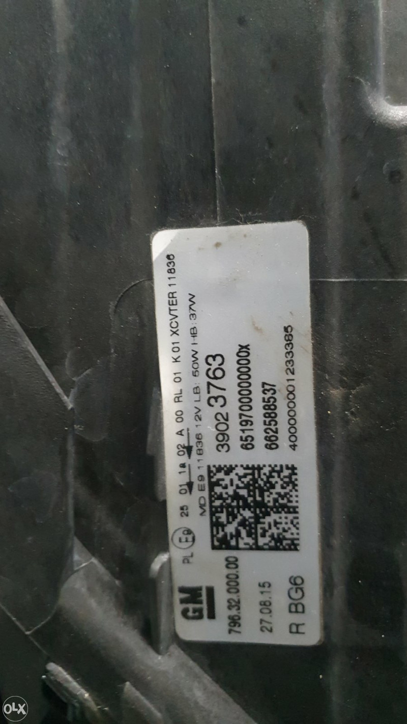 Far opel astra K