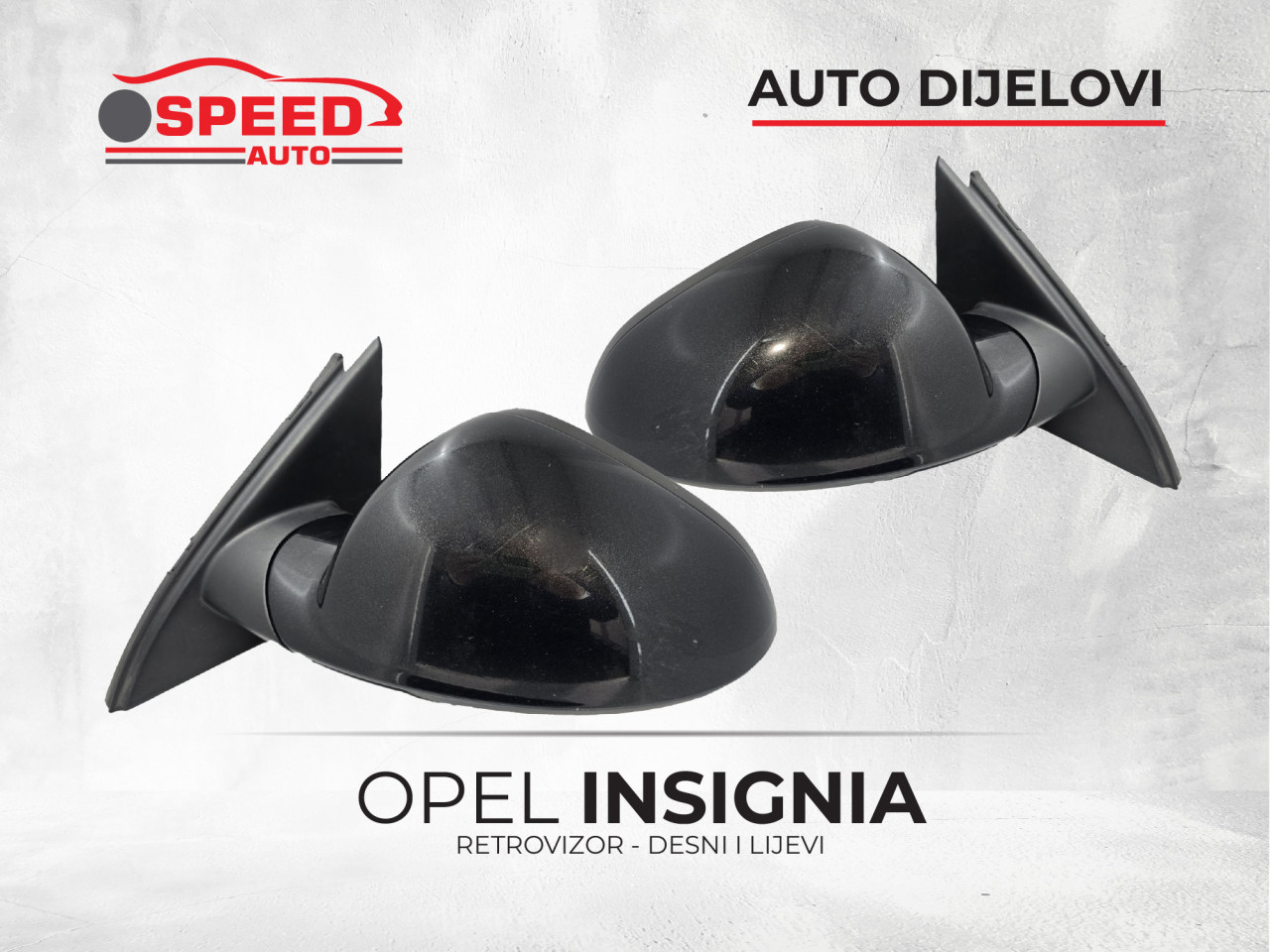 RETROVIZOR OPEL INSIGNIA OEM 13320193 DESNI OEM 13320192 LIJEVI