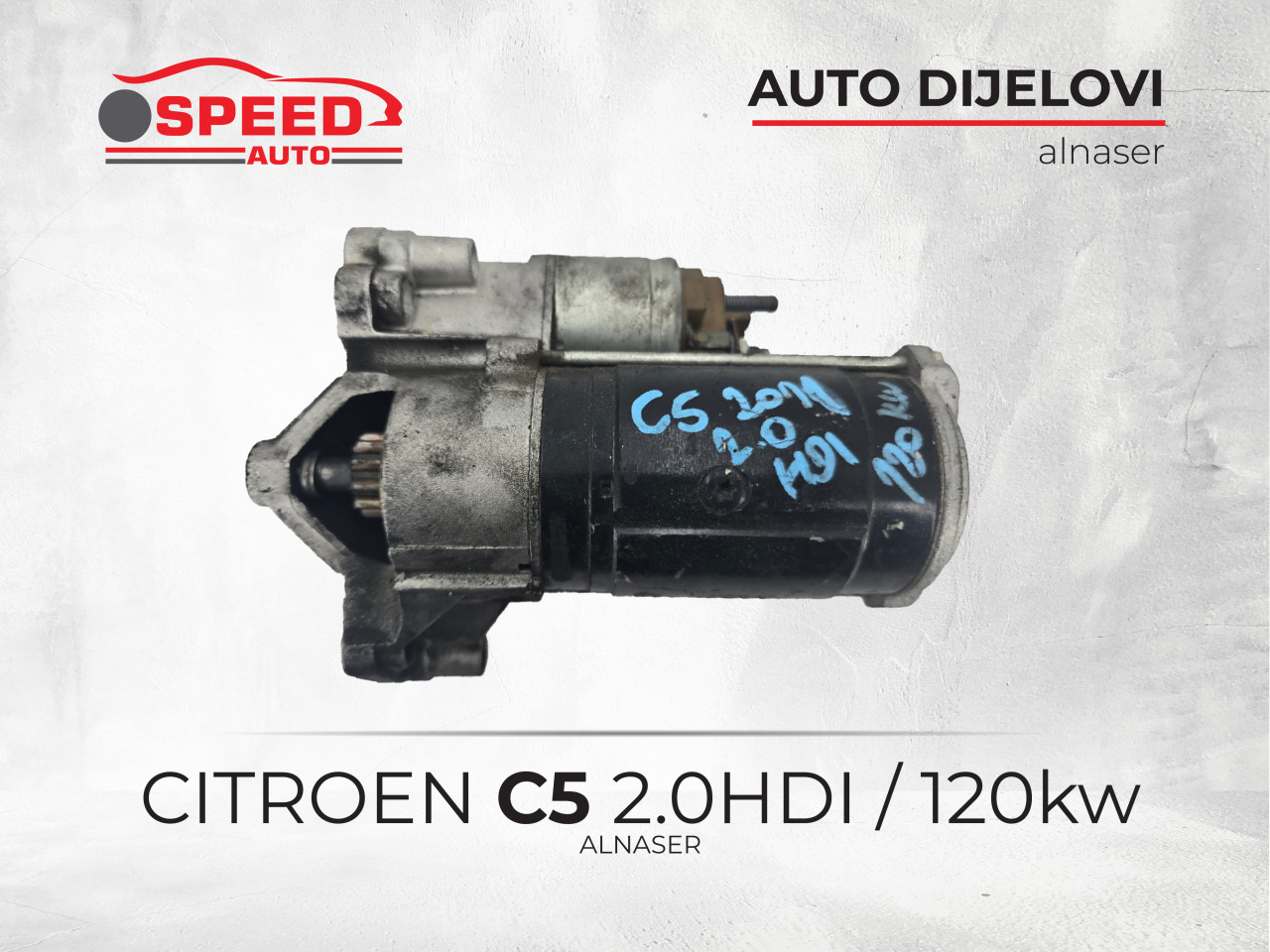 ALNASER CITROEN C5 2.0HDI / 120kw 2011god