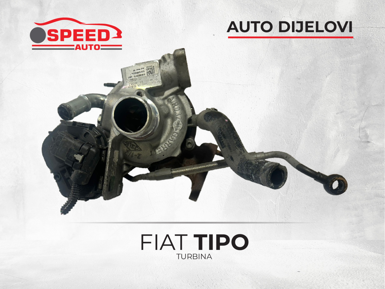 TURBINA FIAT TIPO 1.3MJ OEM 857278-0003