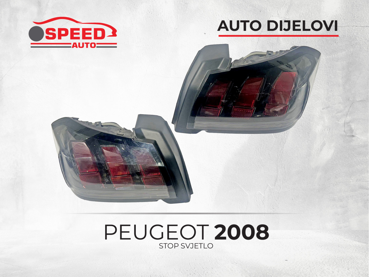 STOP SVJETLO PEUGEOT 2008 OEM LIJEVI 9823216780 DESNI 9823216580