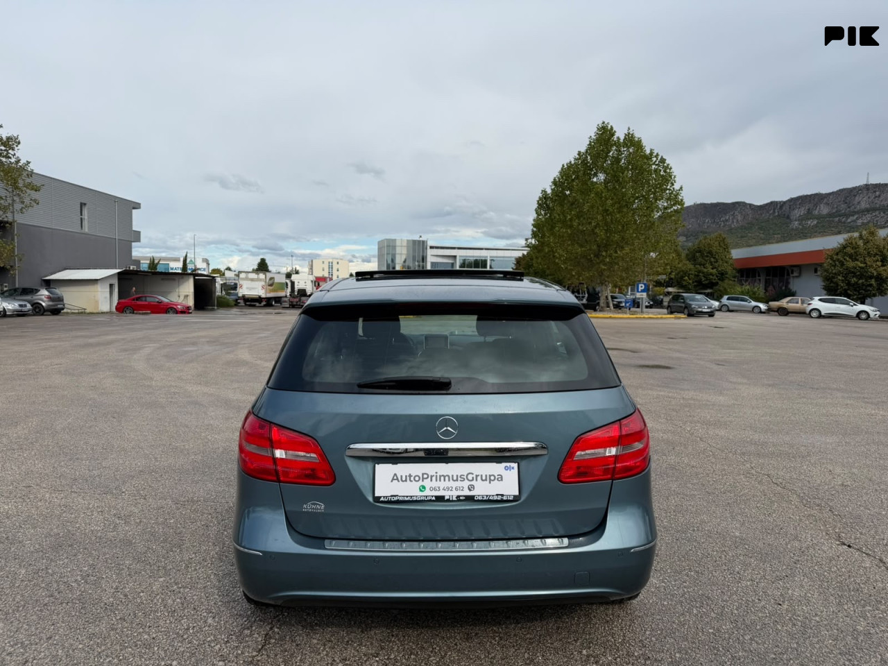 Mercedes-Benz B 180 CDI-Automatik-7G-DTC-Panorama-2014g-UVOZ-