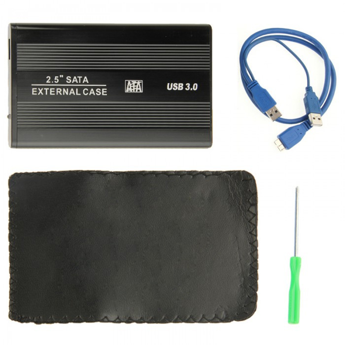 EXTERNO KUĆIŠTE za HDD 2.5" - USB 3.0 + FUTROLA Zicomp