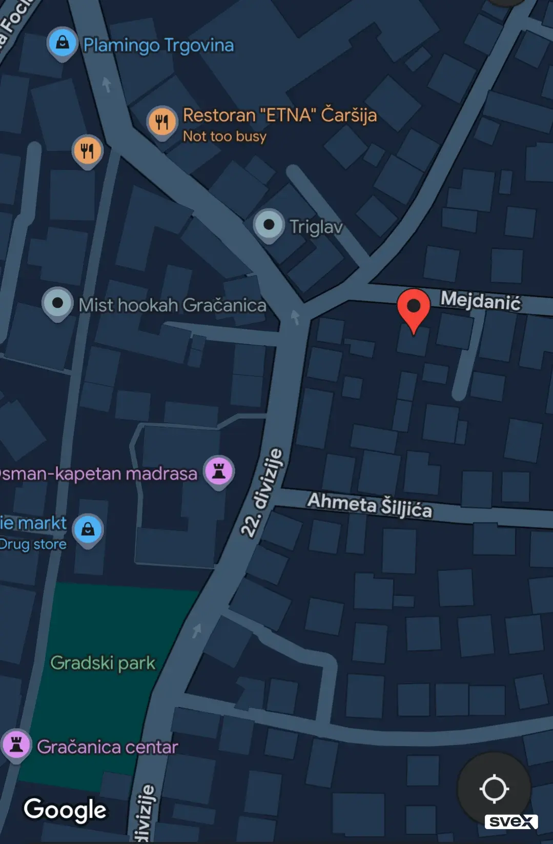 Parking mjesta Gračanica (mjesečni najam)