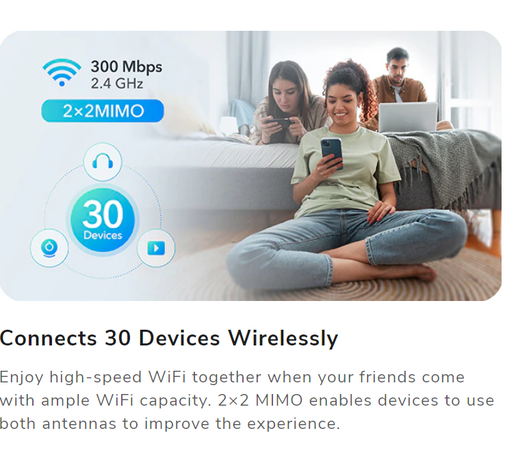 WiFi Router/Ripiter/Extender5 in 1 multi mode N300