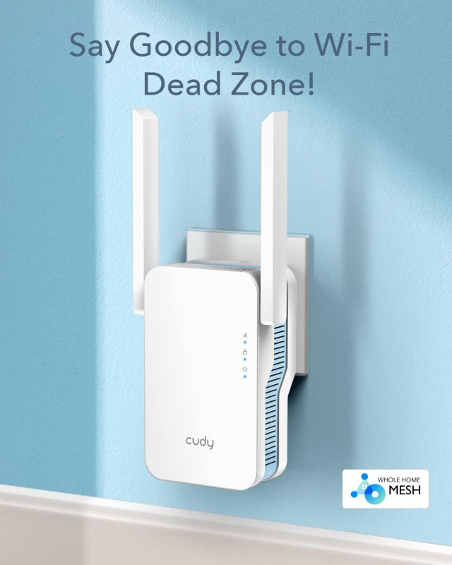 Cudy AC1200 WiFi Extender Mesh