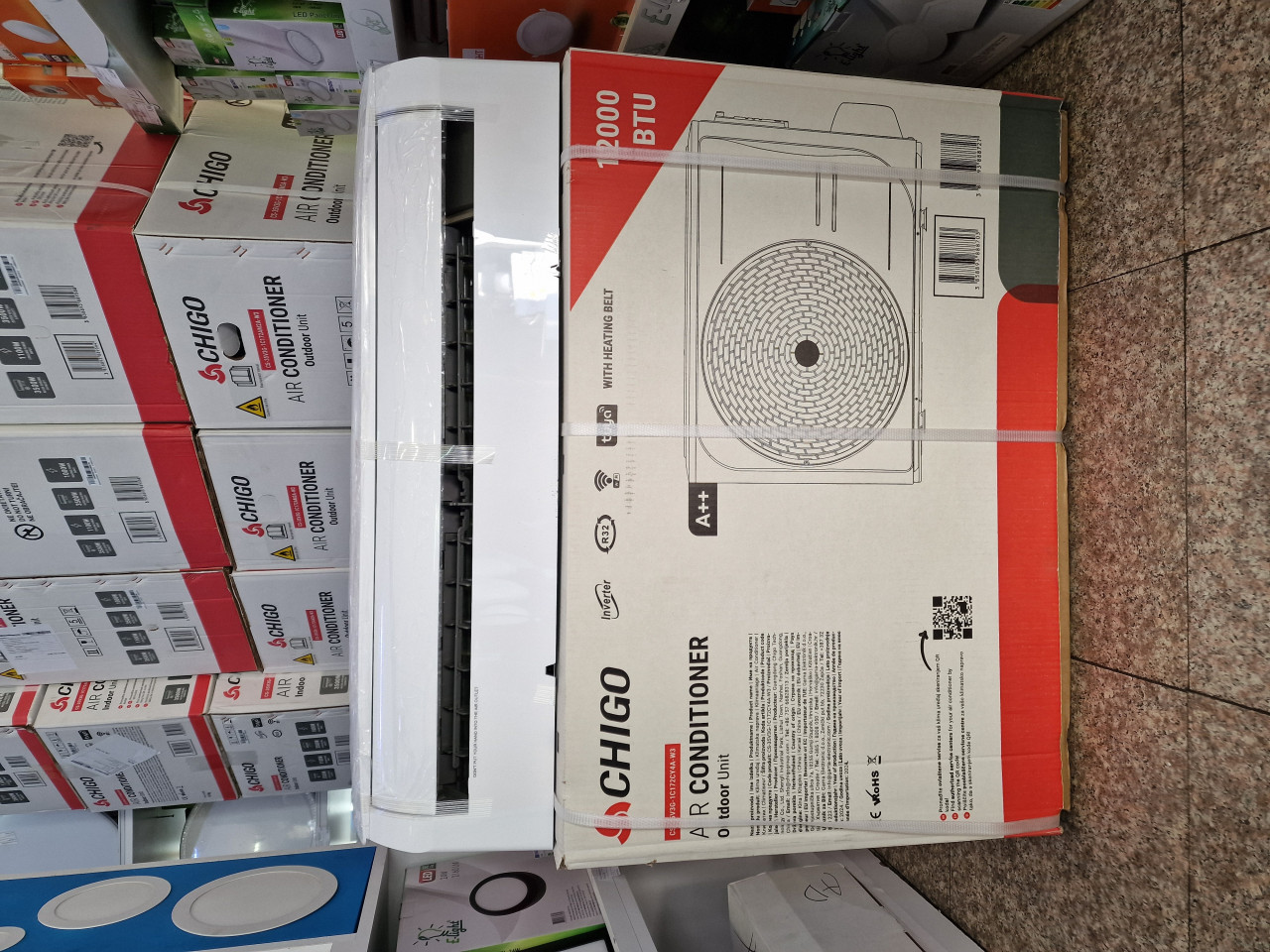 Klima Chigo 12  12000BTU 3.5kW  -25 +50 s grijačem WiFi  Inverter