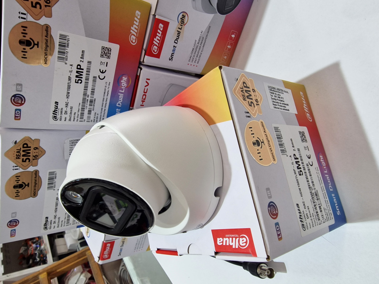 Kamera Dahua 5Mp Dome Smart Dual Color