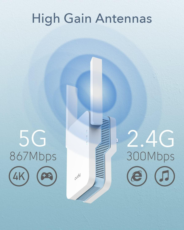 Cudy AC1200 WiFi Extender Mesh