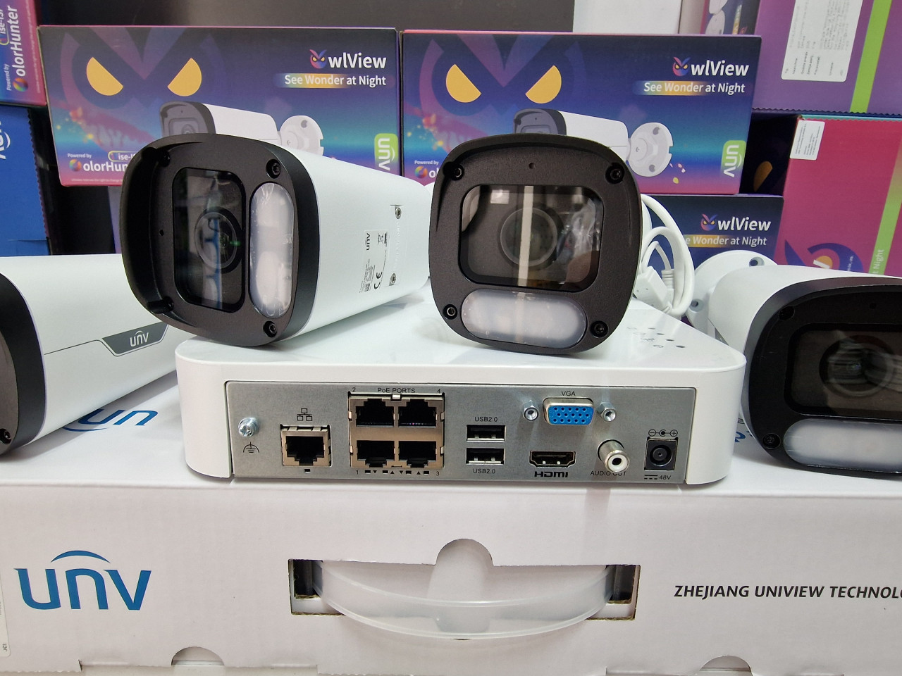 IP SET 8MP UNV WISE ISP SOVE KAMERA  5 Gen.