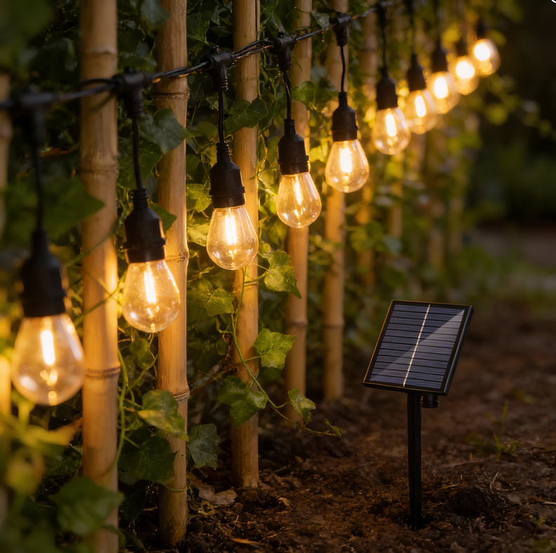 LED Solarne Sijalice  x  8  komada 5 metara