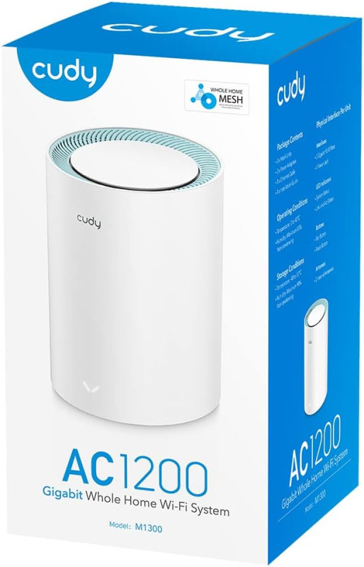 Cudy AC1200 Gigabit Mesh WiFi Router