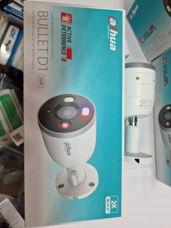 Dahua WiFi kamera 3MP 2K. AI Dual Light Mikrofon F3D PV