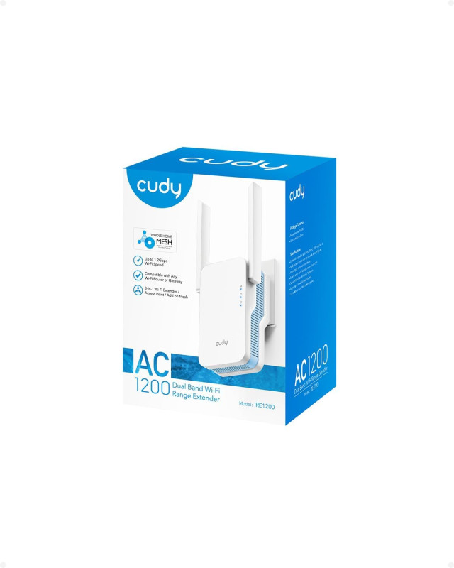 Cudy AC1200 WiFi Extender Mesh