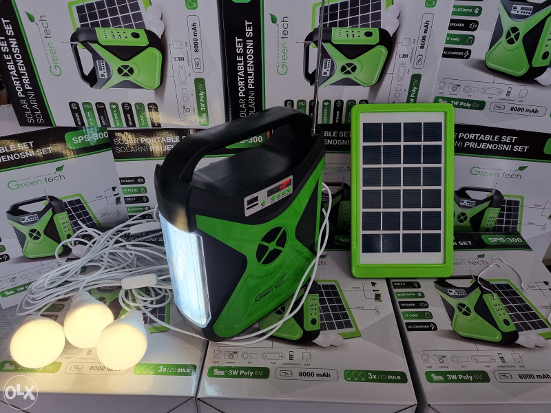 Solarni prijenosni set Green Tech sps-300