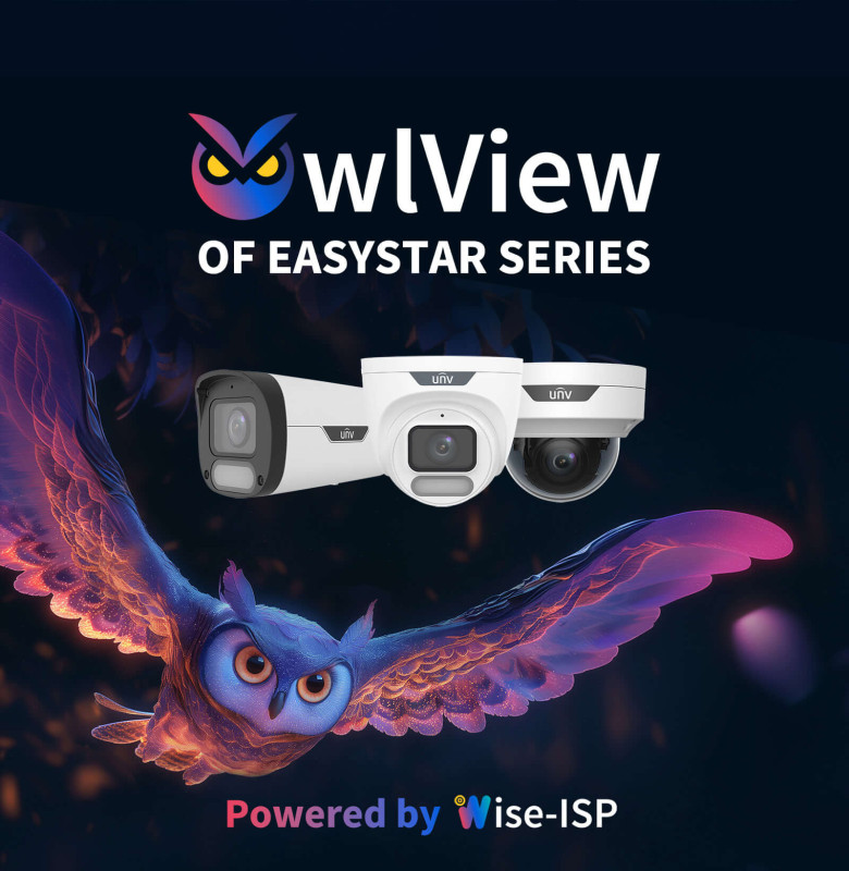 IP SET 8MP UNV WISE ISP SOVE KAMERA  5 Gen.