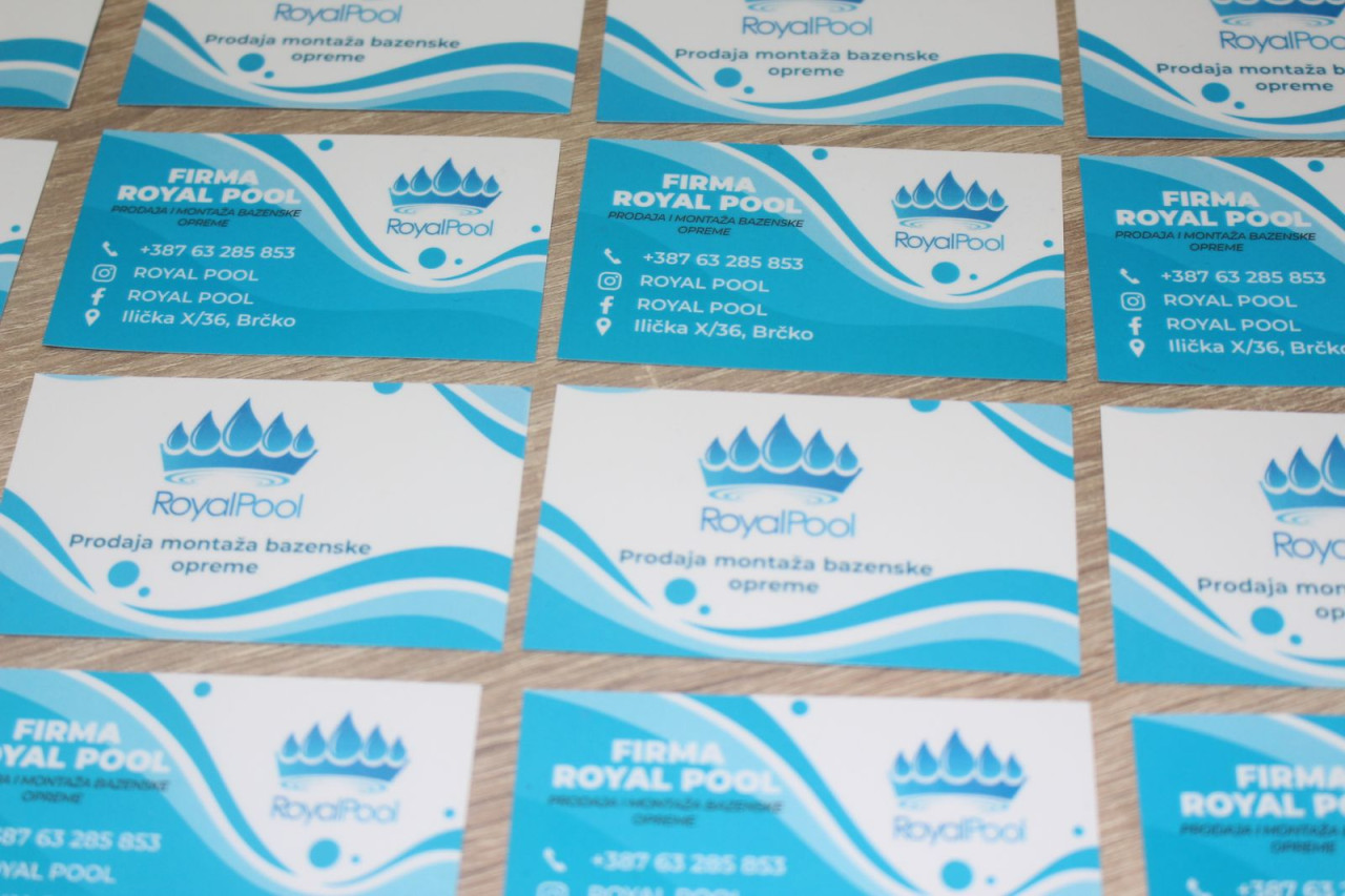 PLASTIFICIRANE VIZIT KARTICE VRLO POVOLJNO