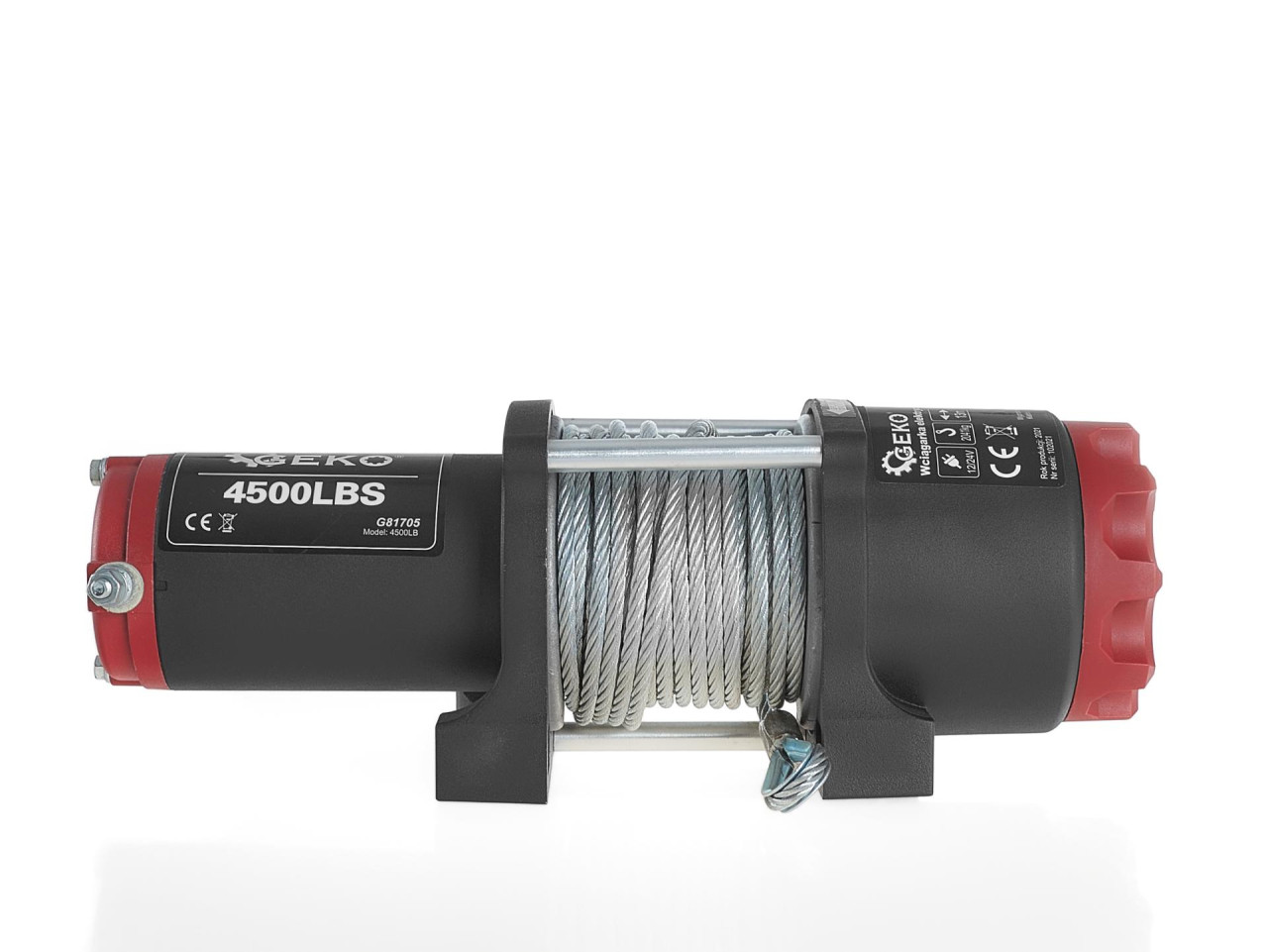 Električna Vinča Vitlo Čekrk 12V 2041KG 0,90kW 136:1 GEKO