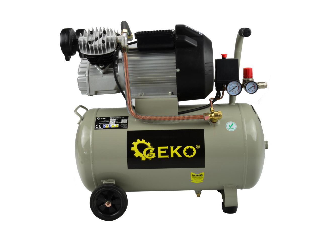 Kompresor za Vazduh Zrak 50L V-Twin 410 L/min GEKO Dvije Glave