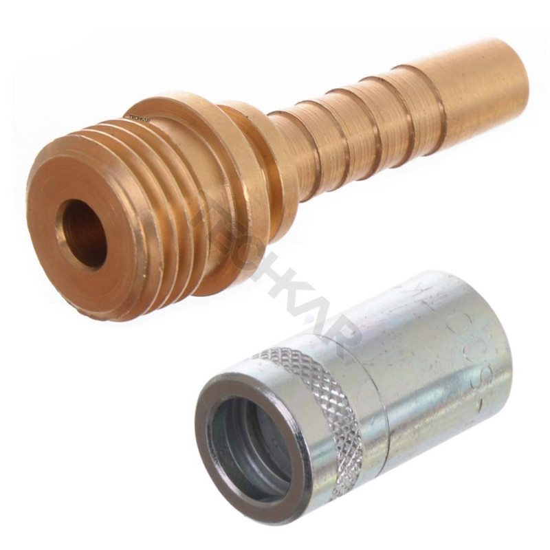 Spojnica za Crijevo 1/4" DN6 na navoj 1/4"M